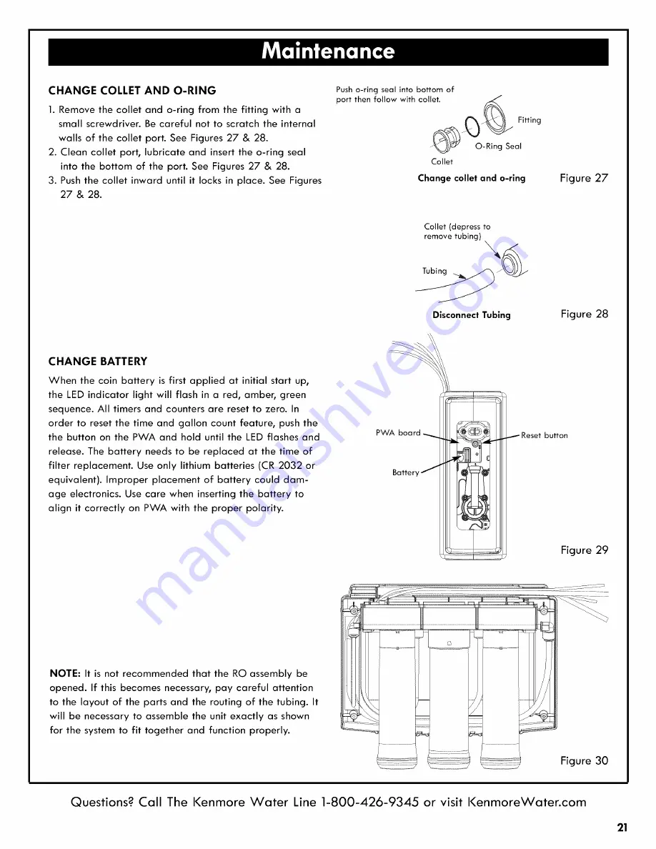 Kenmore Elite 625.385560 Owner'S Manual Download Page 21