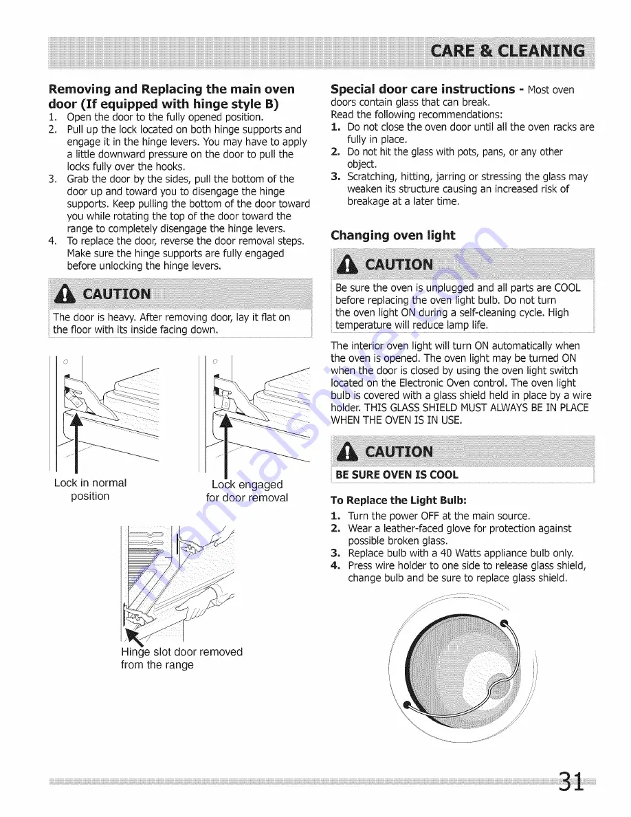 Kenmore Elite 790.9715 series Use And Care Manual Download Page 31