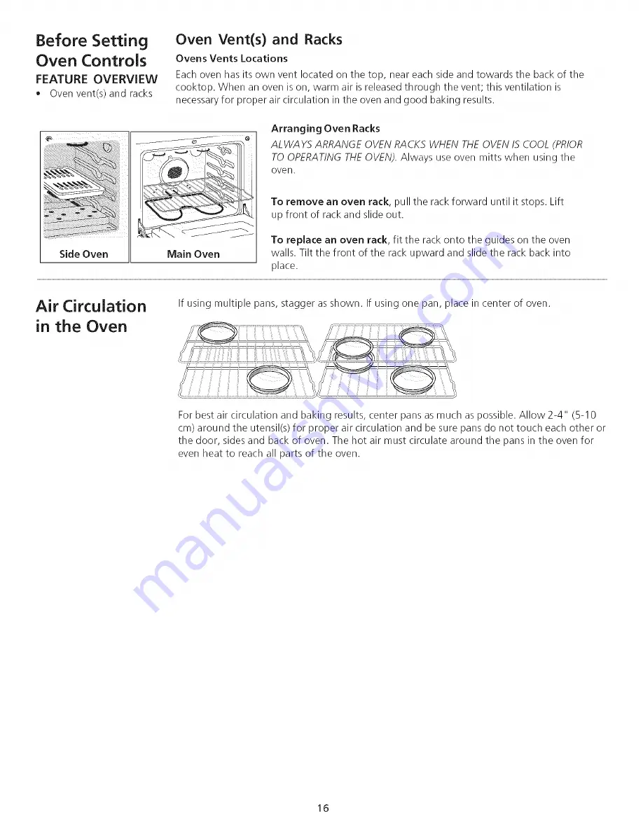 Kenmore Elite 790.99513 Use & Care Manual Download Page 16