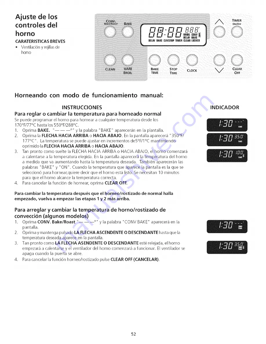 Kenmore Elite 790.99513 Use & Care Manual Download Page 52