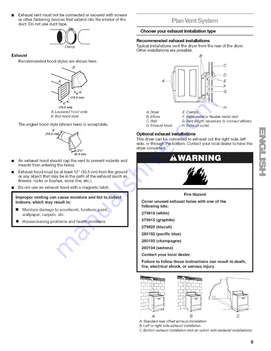 Kenmore ELITE HE4 110.9586 Series Use & Care Manual Download Page 9