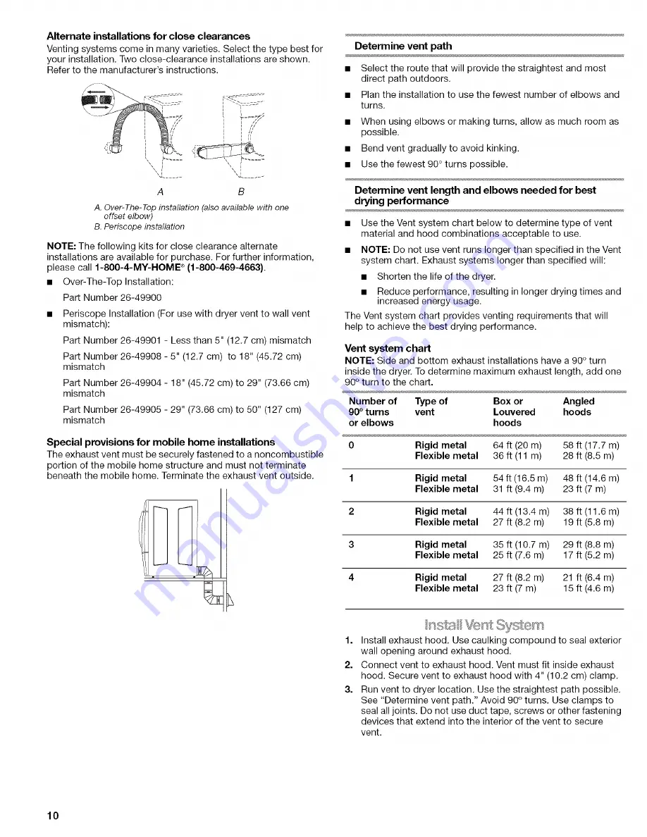 Kenmore ELITE HE4 110.9586 Series Use & Care Manual Download Page 10