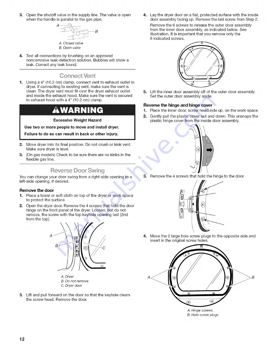 Kenmore ELITE HE4 110.9586 Series Use & Care Manual Download Page 12