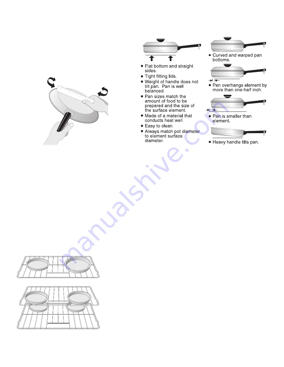 Kenmore Gas double oven range Use & Care Manual Download Page 13