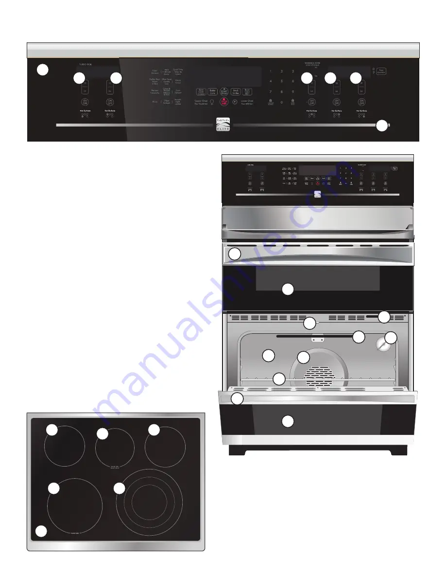 Kenmore Gas double oven range Use & Care Manual Download Page 50