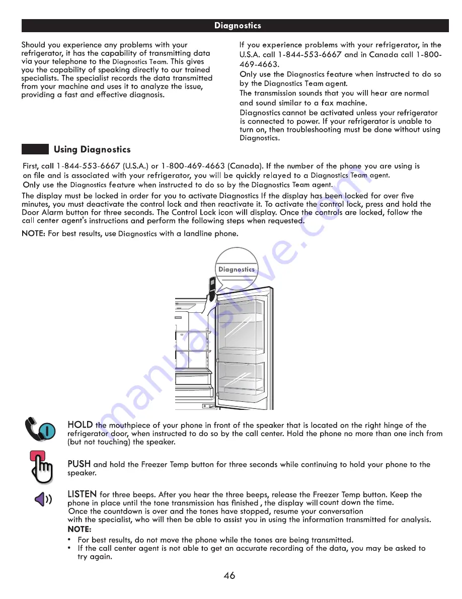 Kenmore Grab-N-Go 795.7033 Series Use & Care Manual Download Page 46