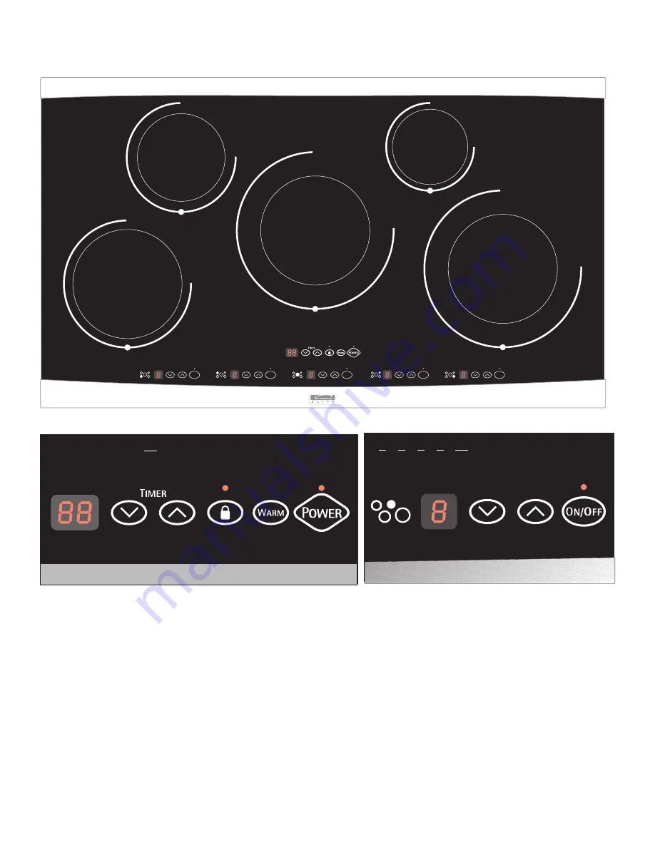 Kenmore Induction cooktop Скачать руководство пользователя страница 21