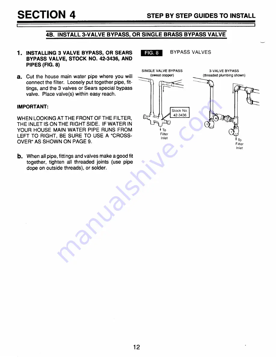 Kenmore INSTALL-OF-SPECIALTY-SYSTEM Installation Manual Download Page 12