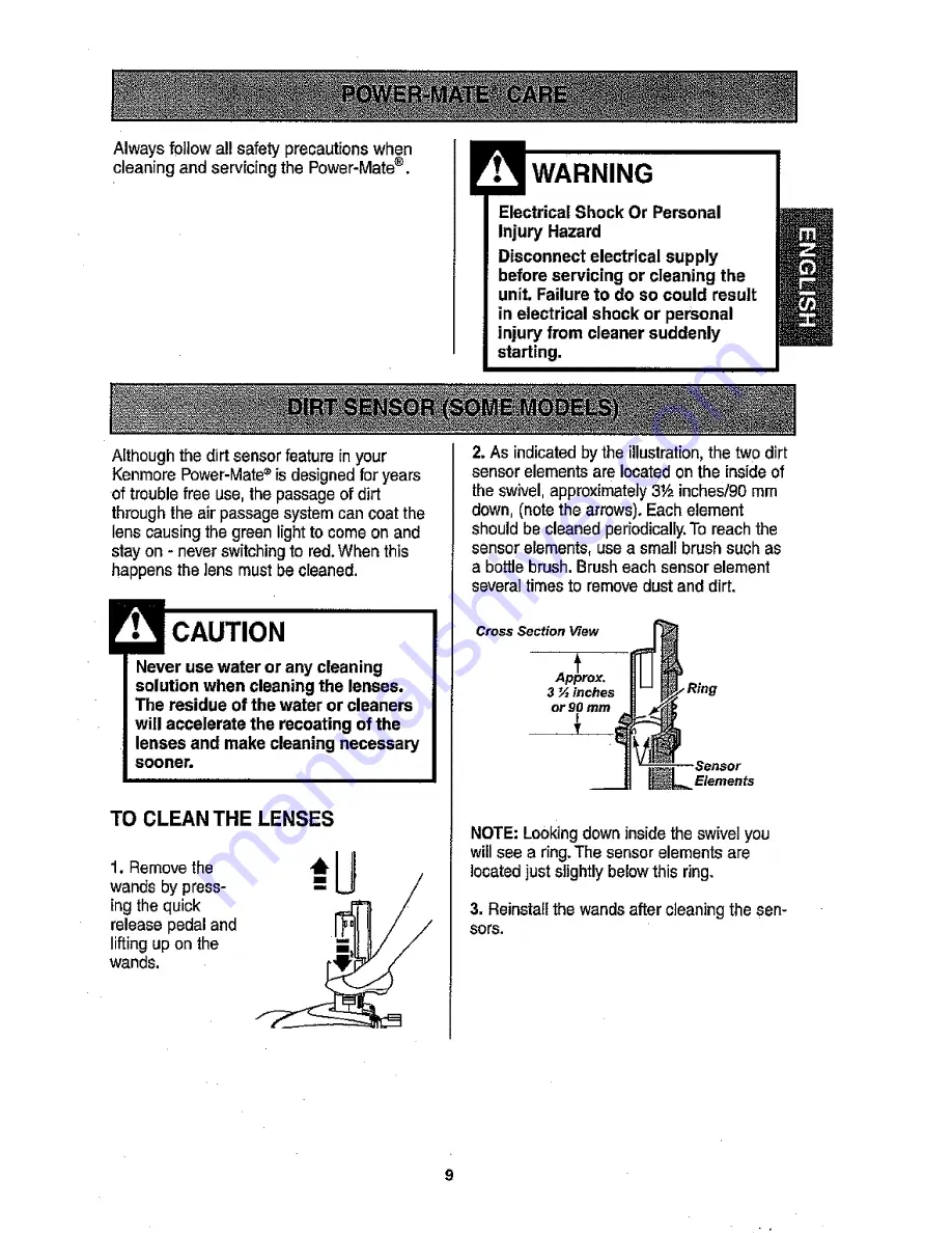 Kenmore KC01ZCNTZ000 Owner'S Manual Download Page 9