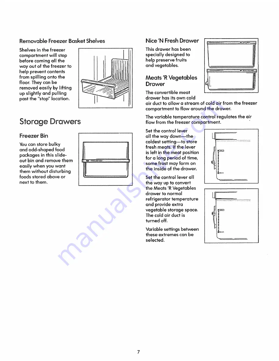 Kenmore KENMORE 50471 Owner'S Manual Download Page 7