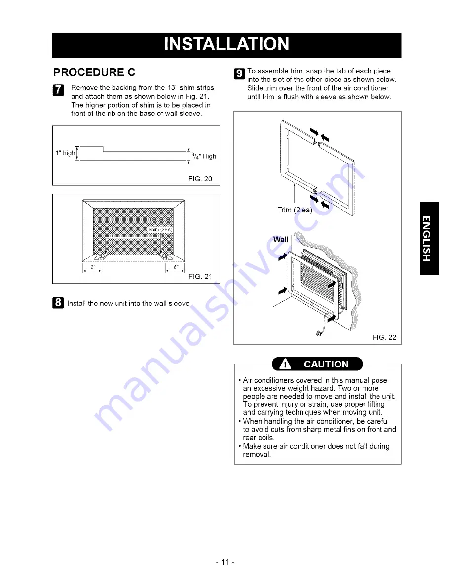 Kenmore Kenmore 580.72087200 Owner'S Manual Download Page 11