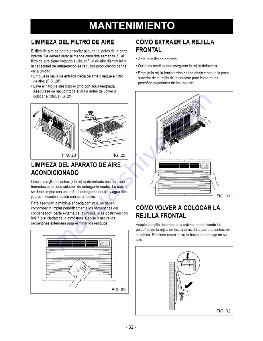 Kenmore Kenmore 580.72087200 Скачать руководство пользователя страница 32