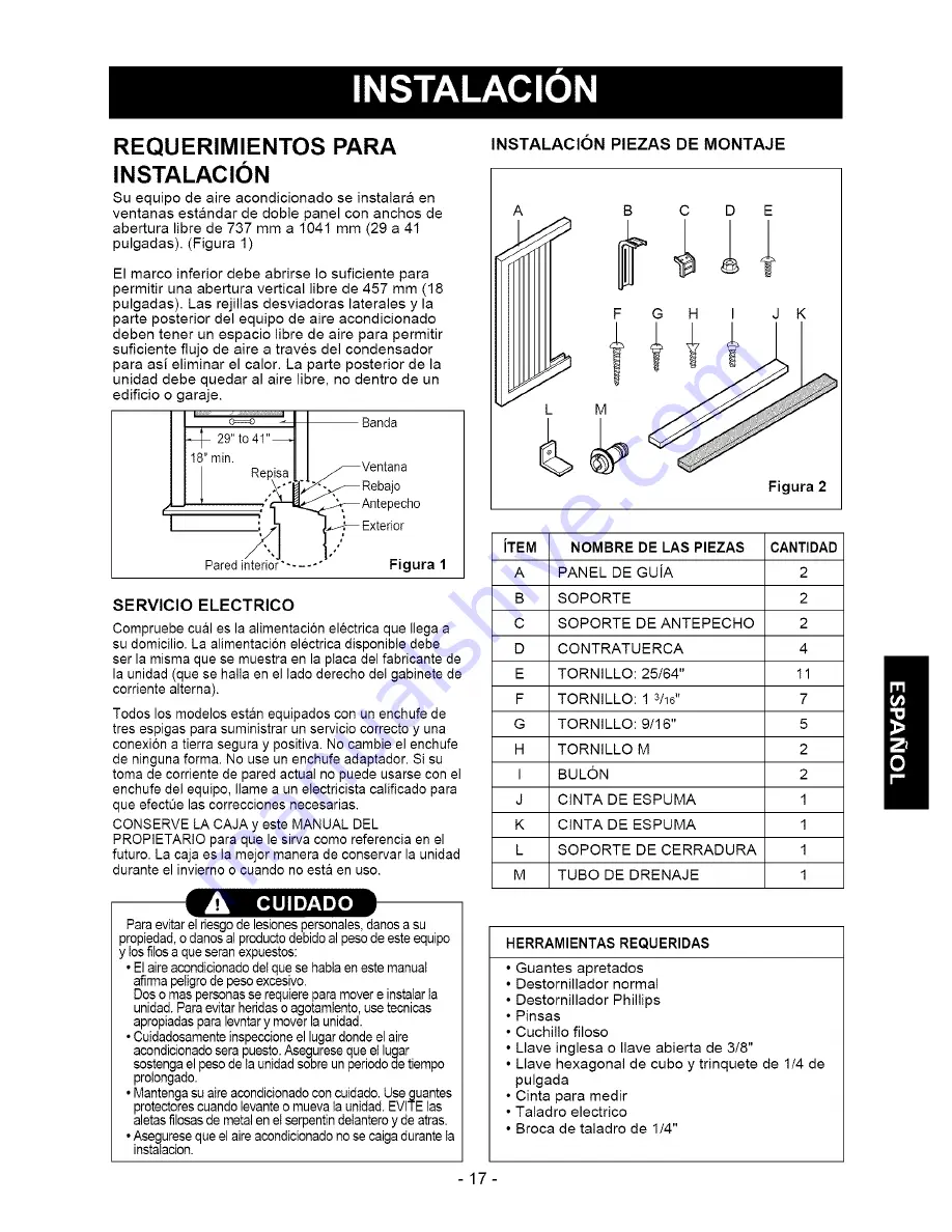 Kenmore Kenmore 580.72187 Owner'S Manual Download Page 17