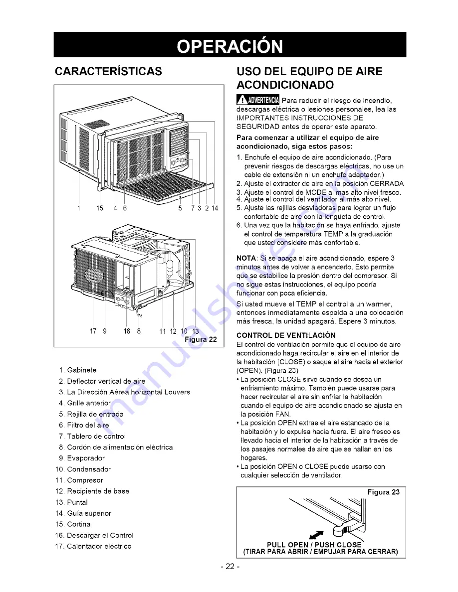 Kenmore Kenmore 580.72187 Скачать руководство пользователя страница 22