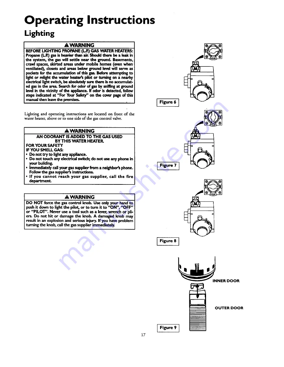 Kenmore POWER MISER 10 153.330401 Owner'S Manual Download Page 17