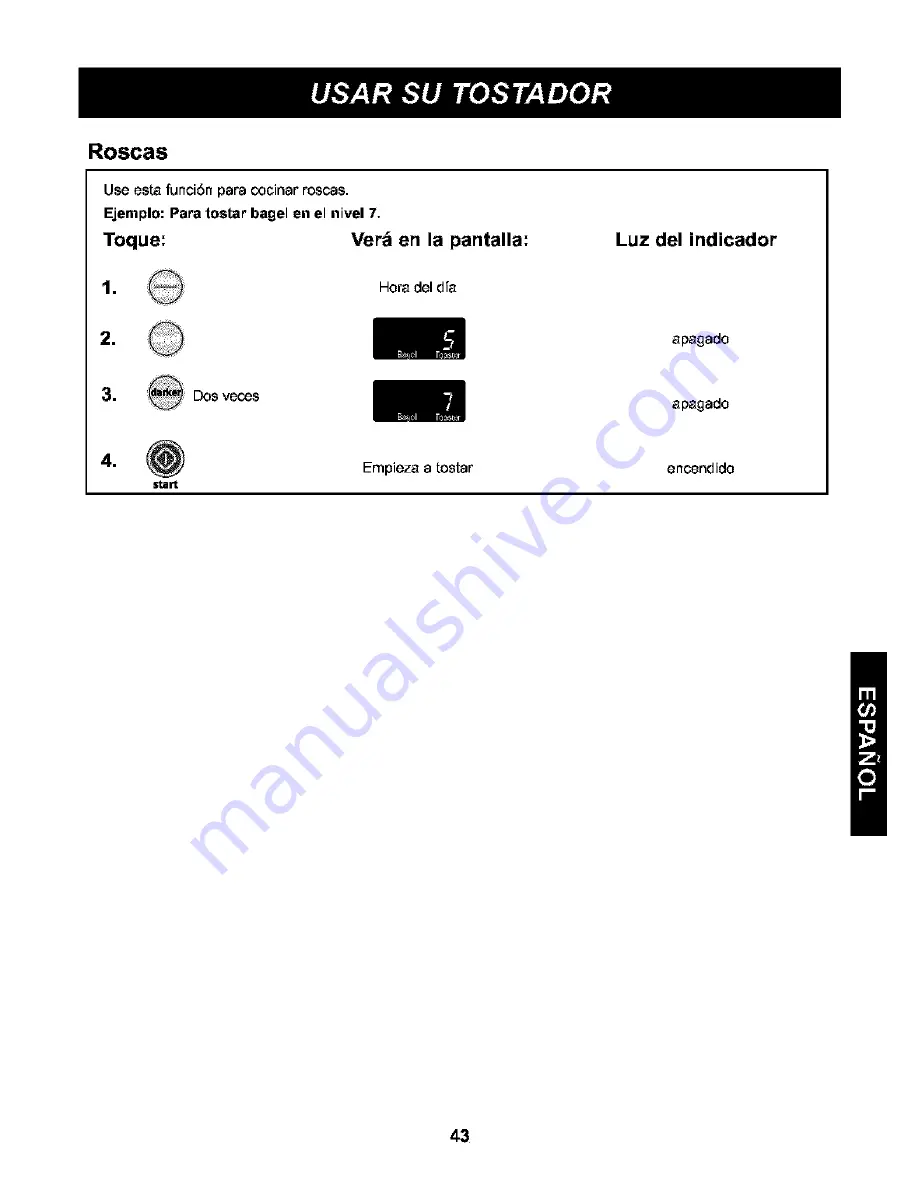 Kenmore Toast'n'wave 721.62292 Use And Care Manual Download Page 43