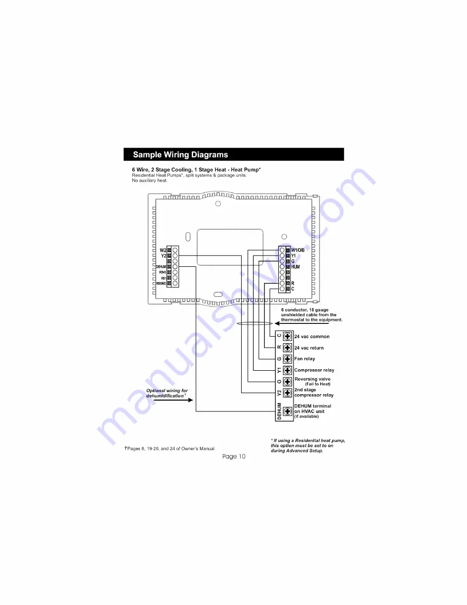 Kenmore TSTAT0713K Installation Manual Download Page 11