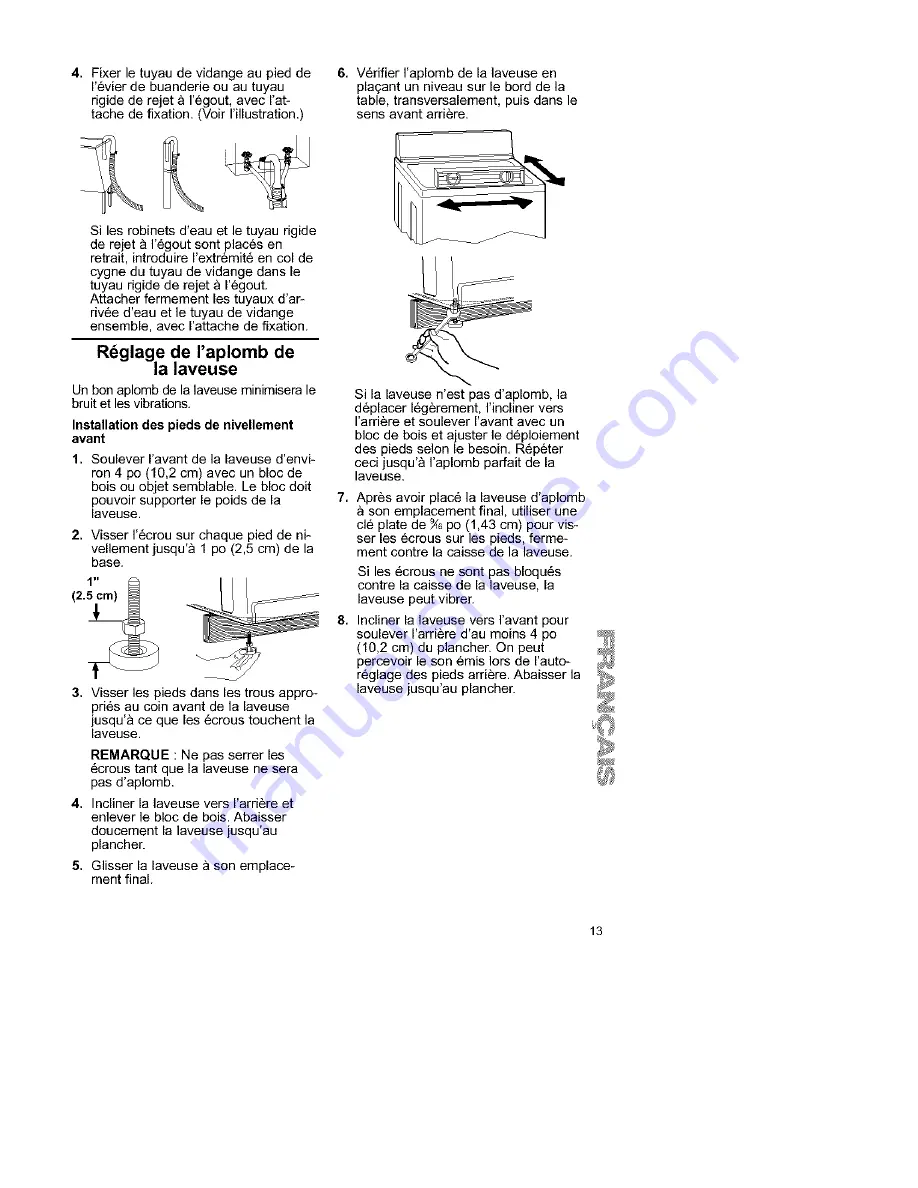 Kenmore Two-speed automatic washers Owner'S Manual & Installation Instructions Download Page 79