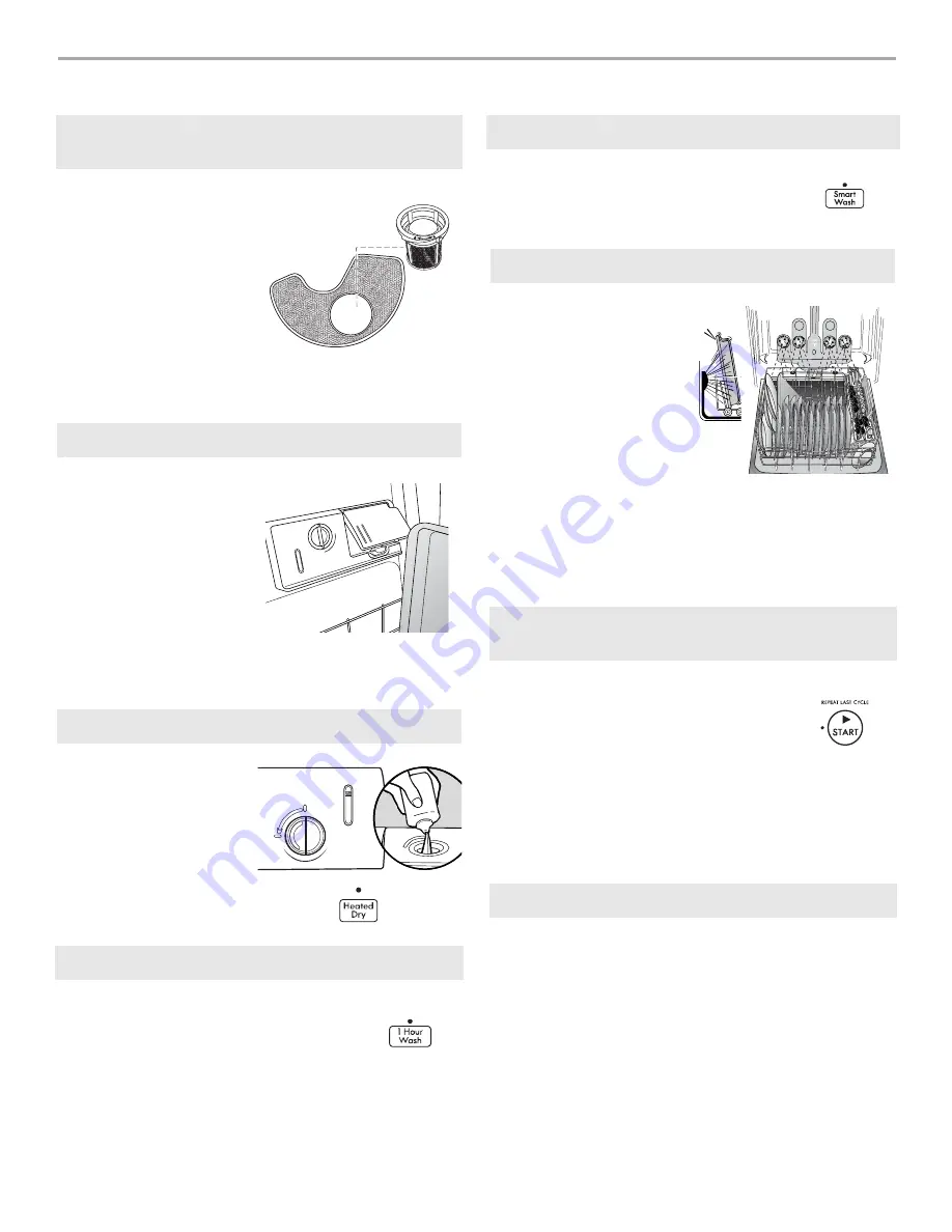 Kenmore ULTRA WASH 665.1325 series Скачать руководство пользователя страница 8