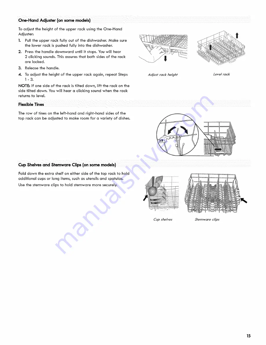 Kenmore ULTRACLEAN 665.1281 Series Use & Care Manual Download Page 15