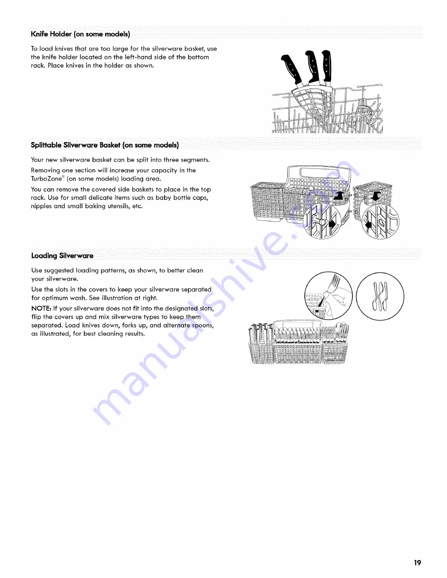 Kenmore ULTRACLEAN 665.1281 Series Use & Care Manual Download Page 19