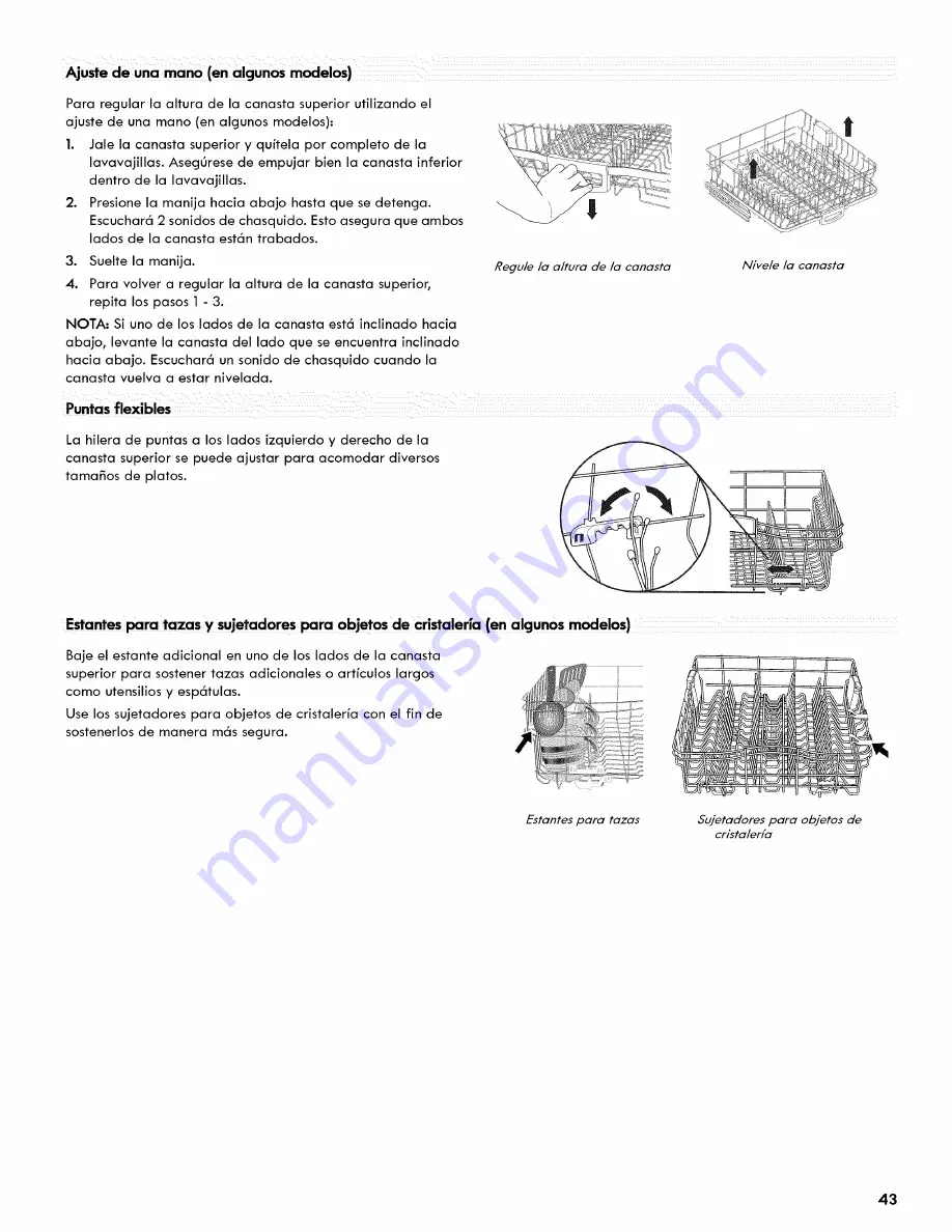 Kenmore ULTRACLEAN 665.1281 Series Use & Care Manual Download Page 43