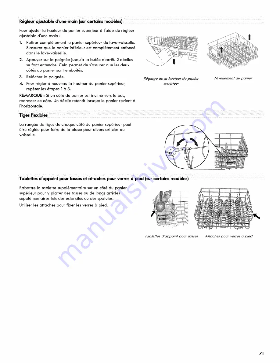 Kenmore ULTRACLEAN 665.1281 Series Скачать руководство пользователя страница 71