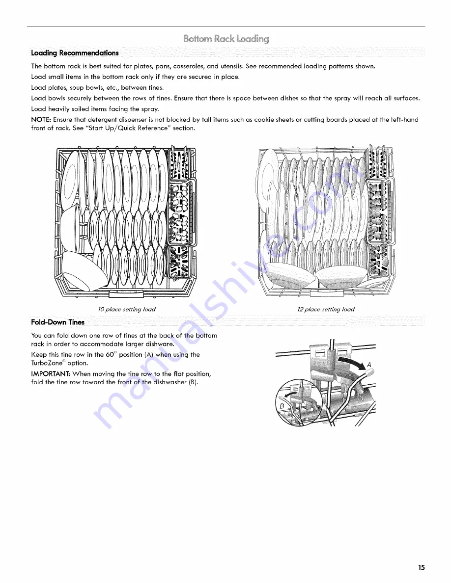 Kenmore Ultraclean 665.1479 series Use & Care Manual Download Page 15