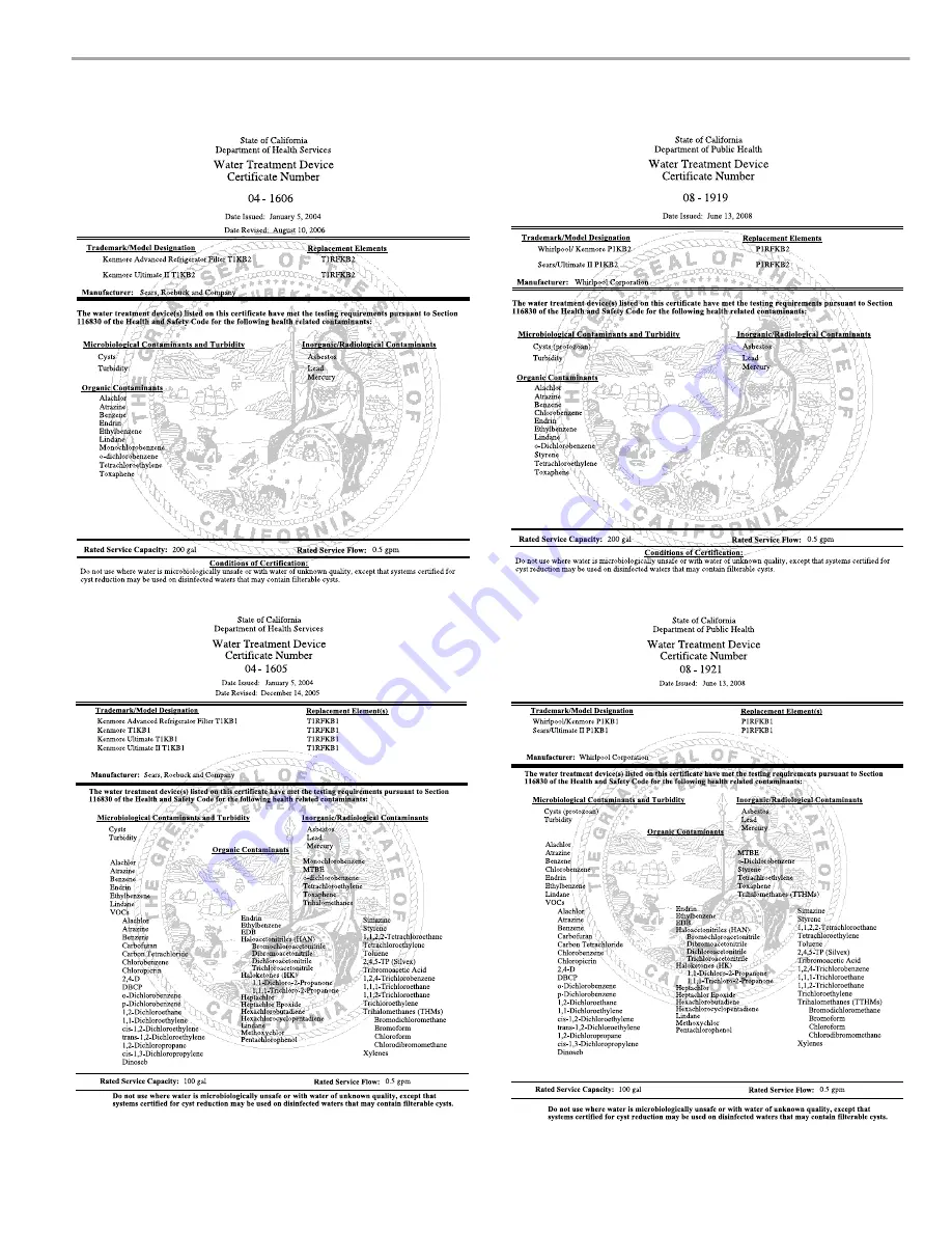 Kenmore W10168300A Use & Care Manual Download Page 26