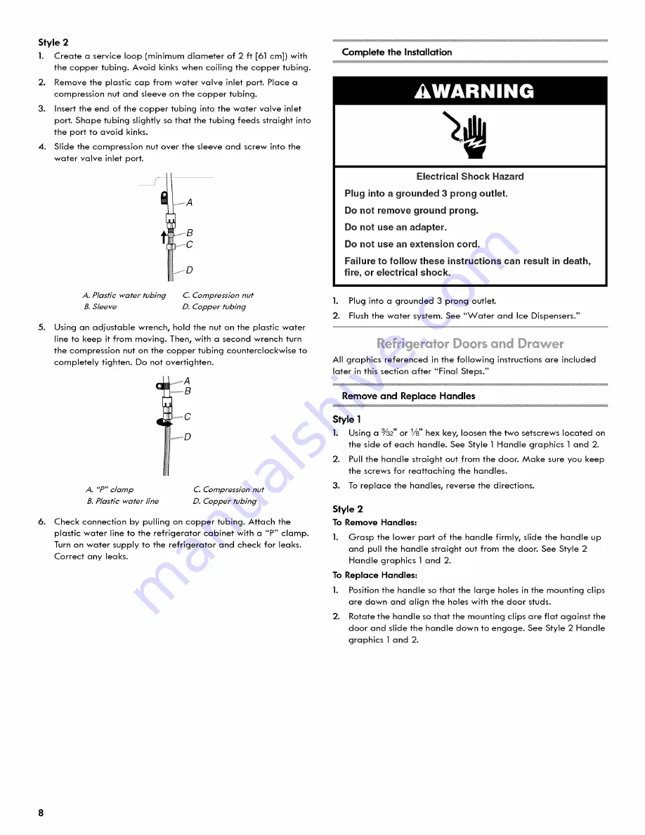 Kenmore W10323094A Use & Care Manual Download Page 8