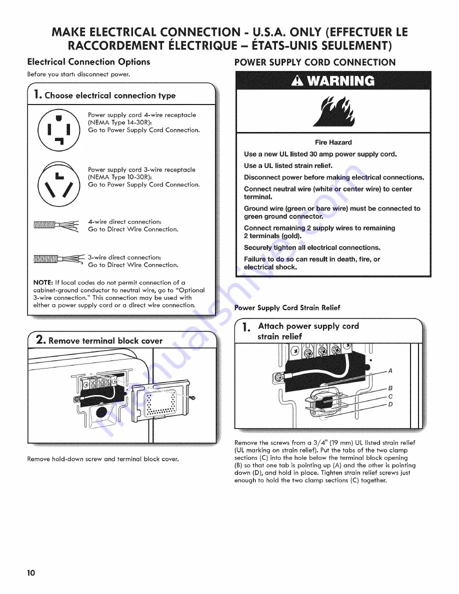 Kenmore w10680149B Installation Instruction Download Page 10