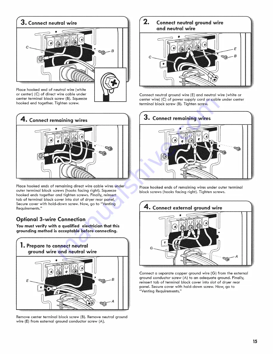 Kenmore w10680149B Installation Instruction Download Page 15