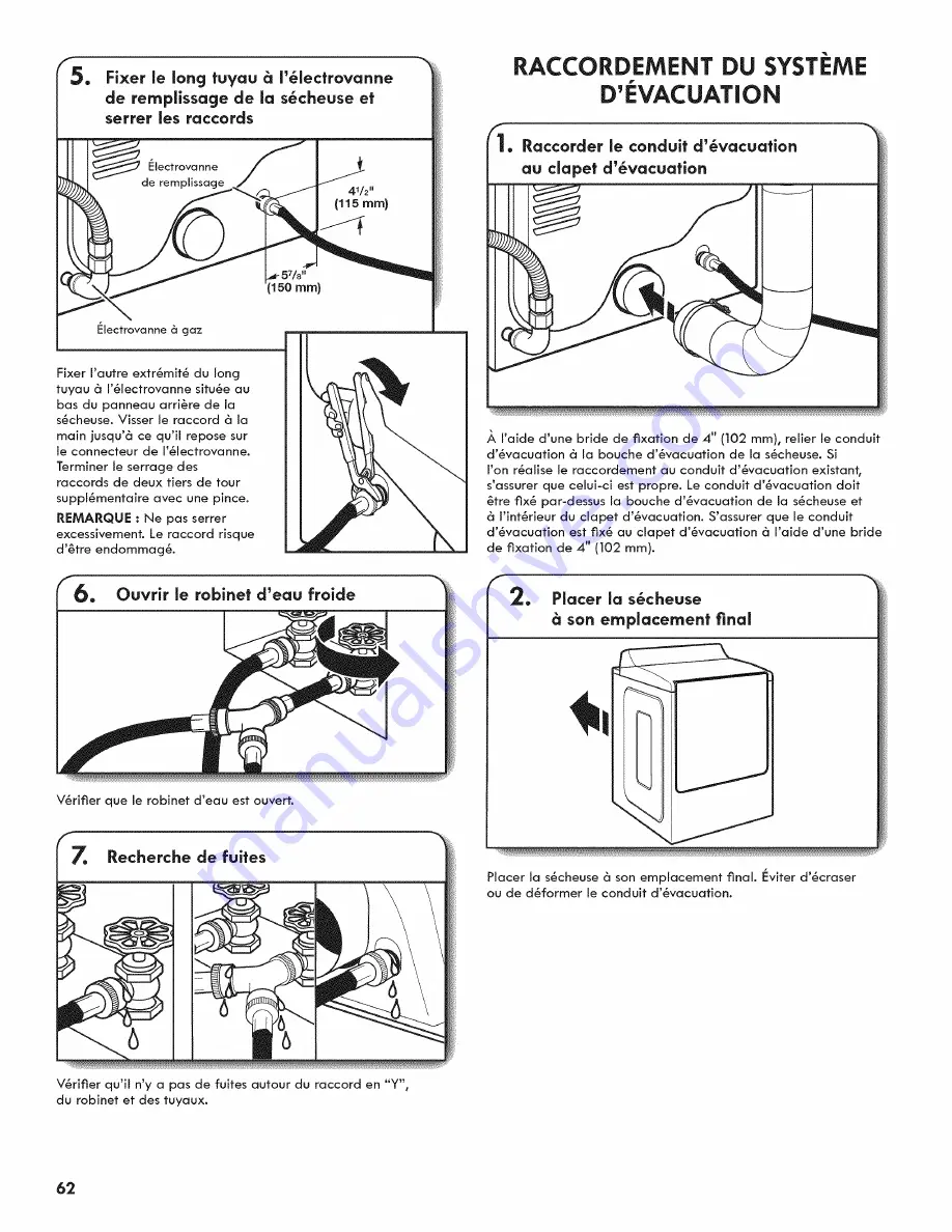 Kenmore w10680149B Installation Instruction Download Page 62