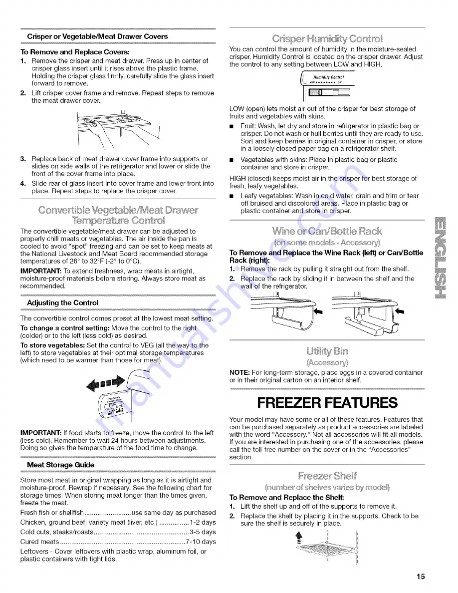 Kenmore WI0151336A Скачать руководство пользователя страница 15