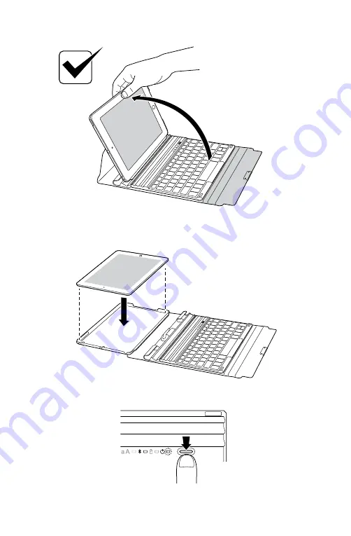 Kensington KeyFolio Exact Plus Quick Start Manual Download Page 4