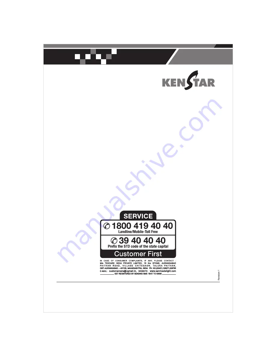 Kenstar KK23SSL2 Owner'S Manual Download Page 27