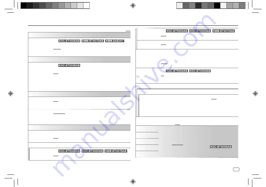 Kenwood 0019048230751 Instruction Manual Download Page 59