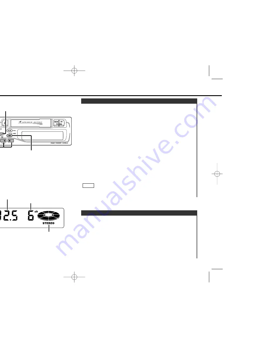 Kenwood 108S - KRC Radio / Cassette Player Скачать руководство пользователя страница 8