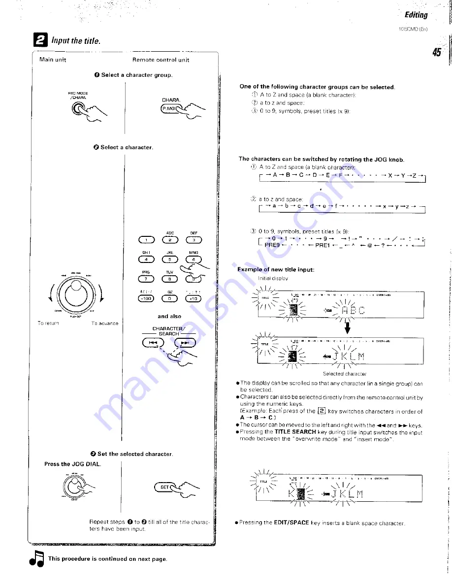 Kenwood 1090MD Instruction Manual Download Page 45