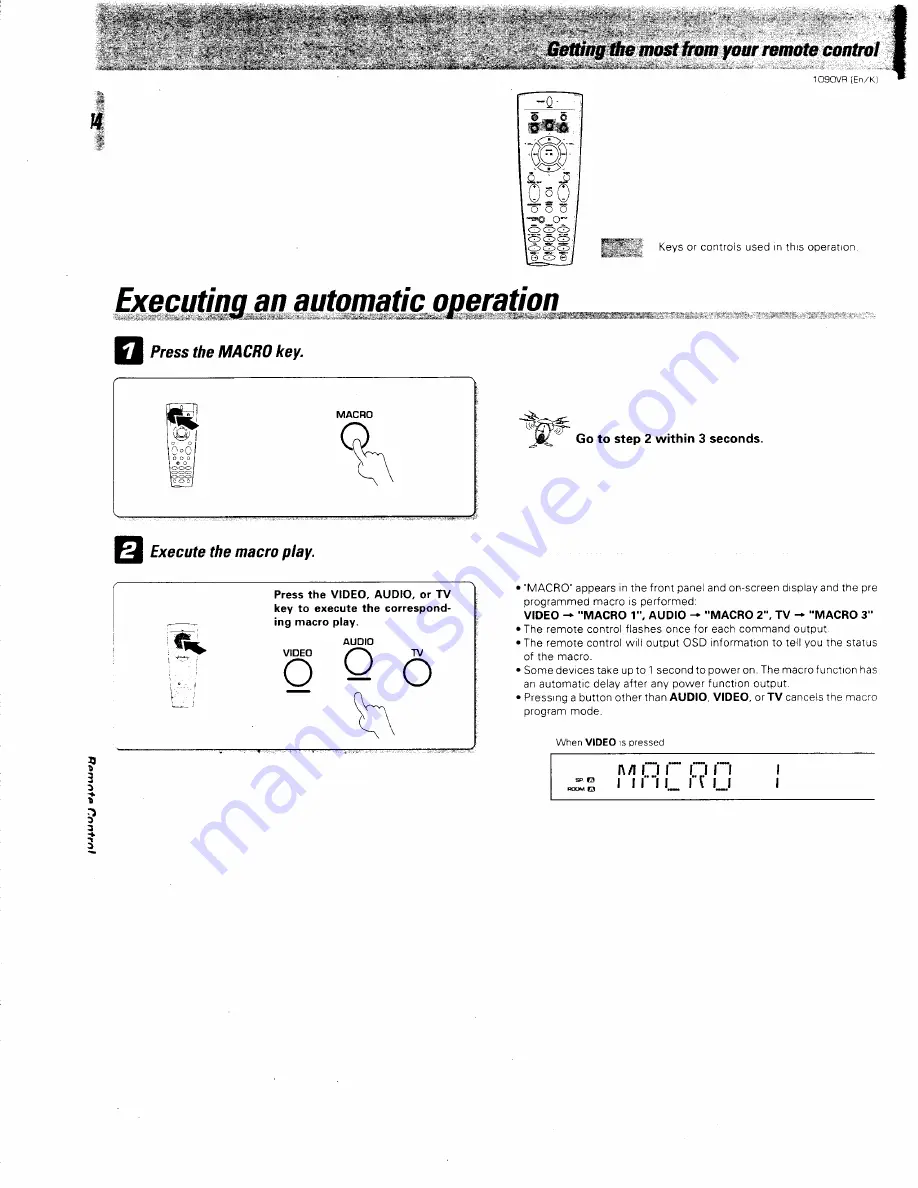 Kenwood 1090VR Скачать руководство пользователя страница 44