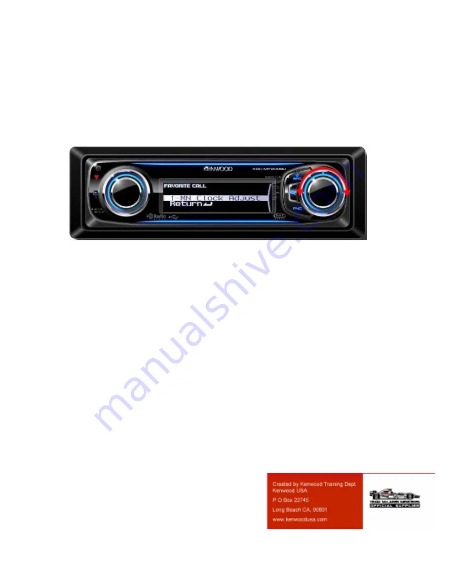 Kenwood 5 Series Manual Download Page 2