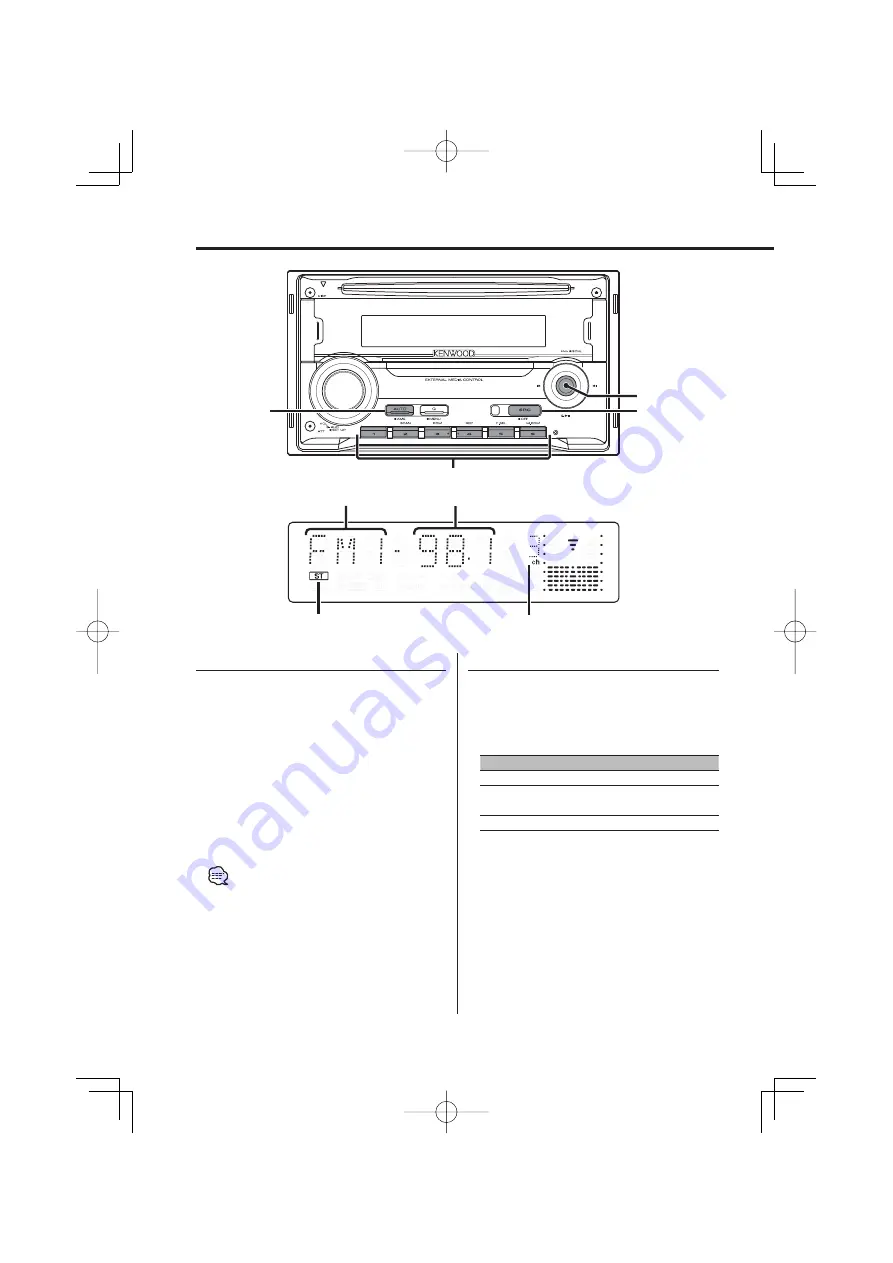 Kenwood 86120-YZA59 Owner'S Manual Download Page 12