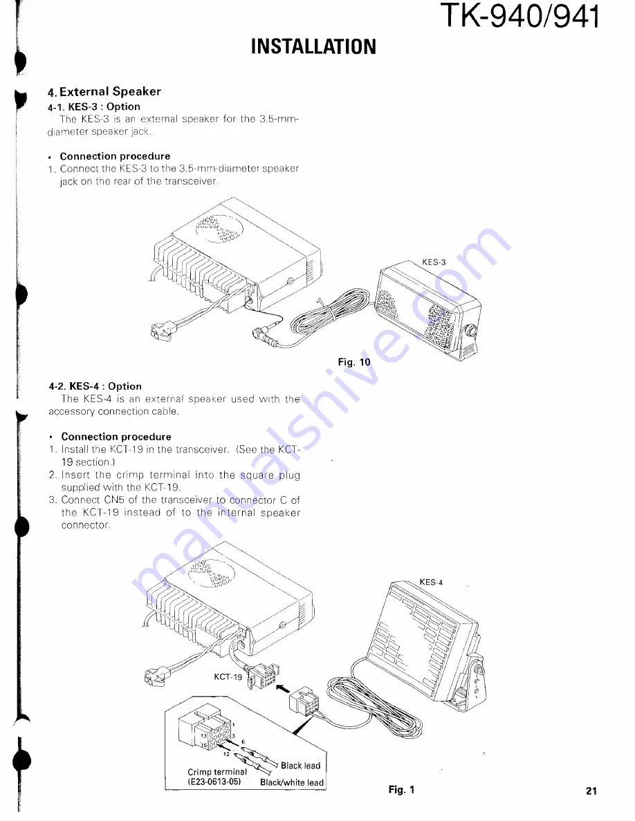 Kenwood 941 Service Manual Download Page 21