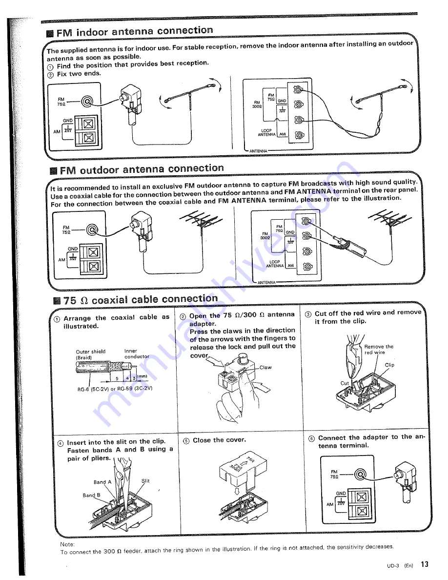 Kenwood A-311 Instruction Manual Download Page 13