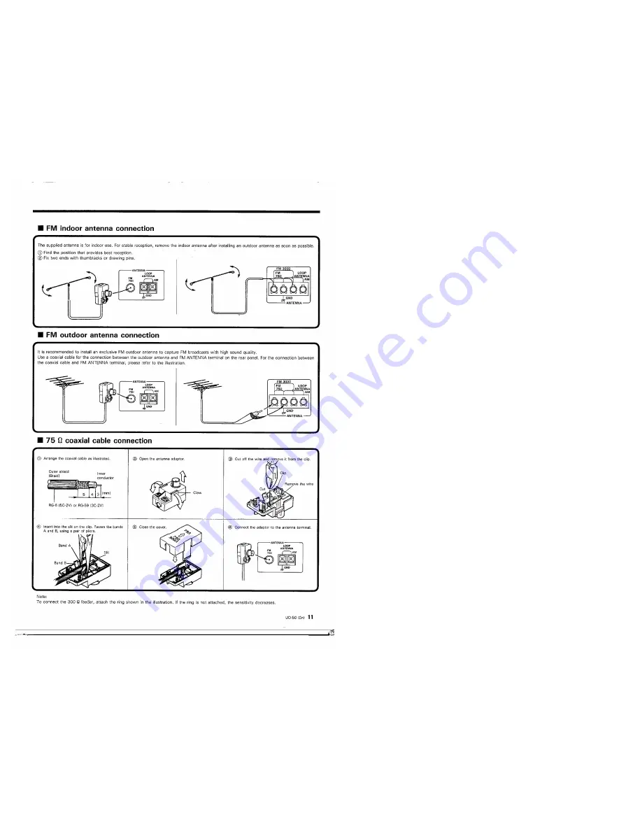 Kenwood A-322 Скачать руководство пользователя страница 11