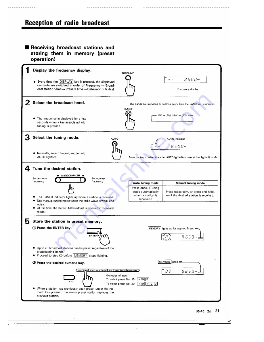 Kenwood A-522 Instruction Manual Download Page 21