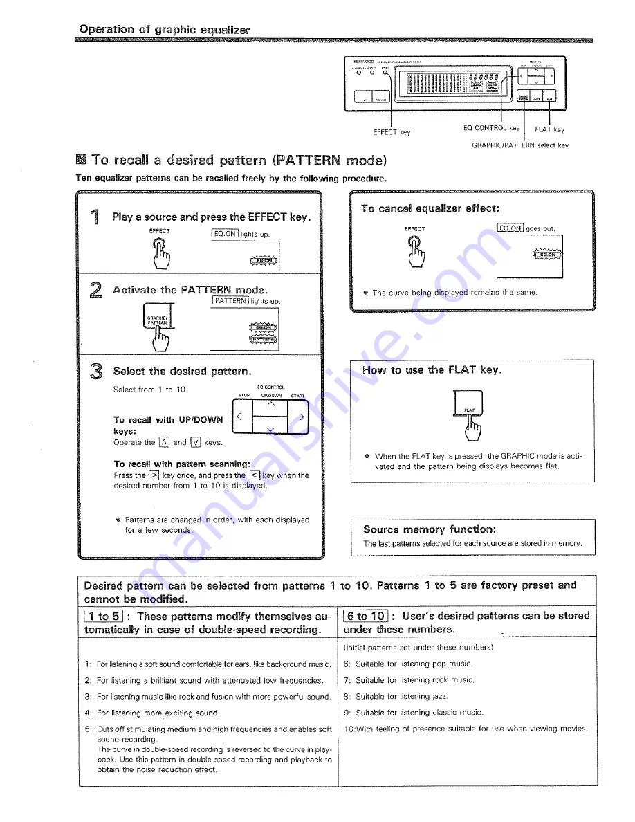 Kenwood A-711 Instruction Manual Download Page 26