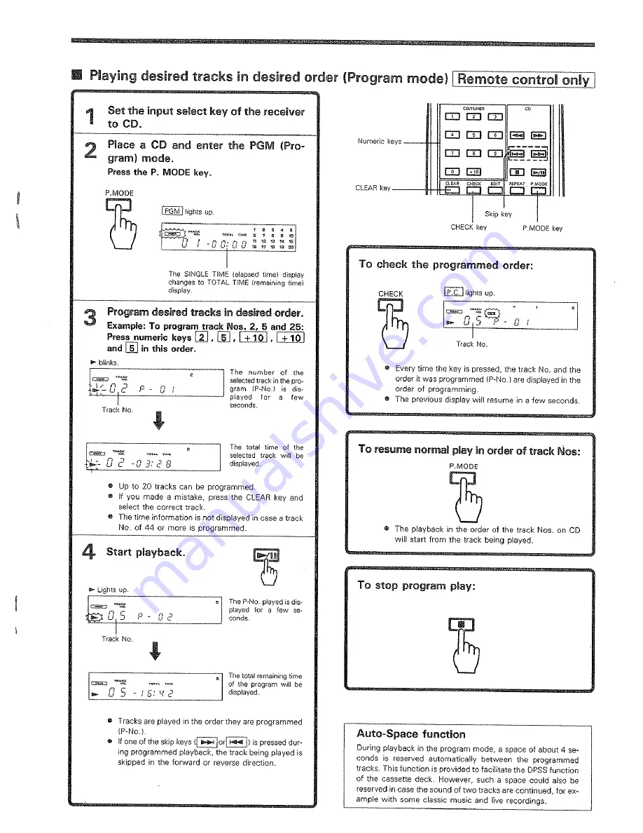 Kenwood A-711 Instruction Manual Download Page 31