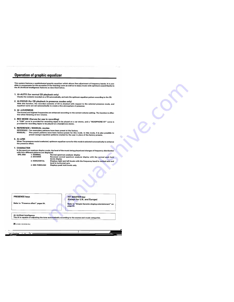 Kenwood A-A5 Instruction Manual Download Page 26