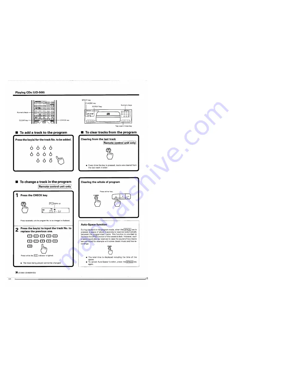 Kenwood A-A5 Instruction Manual Download Page 38